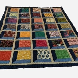 India Boutique Shadowbox Patchwork Quilt
